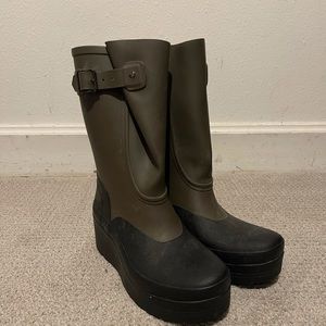 Hunter rain boots